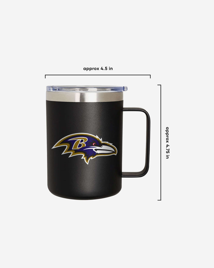 Baltimore Ravens Team Color Insulated Stainless Steel Mug FOCO - FOCO.com