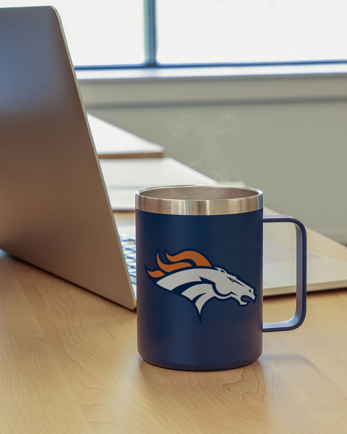 Denver Broncos Team Color Insulated Stainless Steel Mug FOCO - FOCO.com