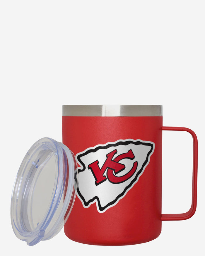 Kansas City Chiefs Team Color Insulated Stainless Steel Mug FOCO - FOCO.com