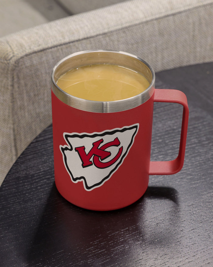 Kansas City Chiefs Team Color Insulated Stainless Steel Mug FOCO - FOCO.com