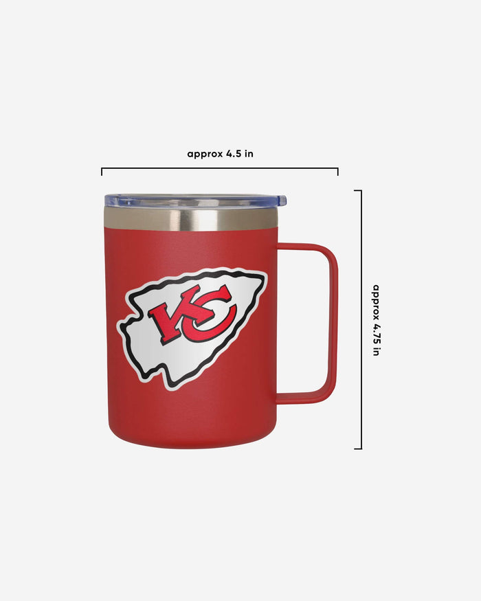 Kansas City Chiefs Team Color Insulated Stainless Steel Mug FOCO - FOCO.com