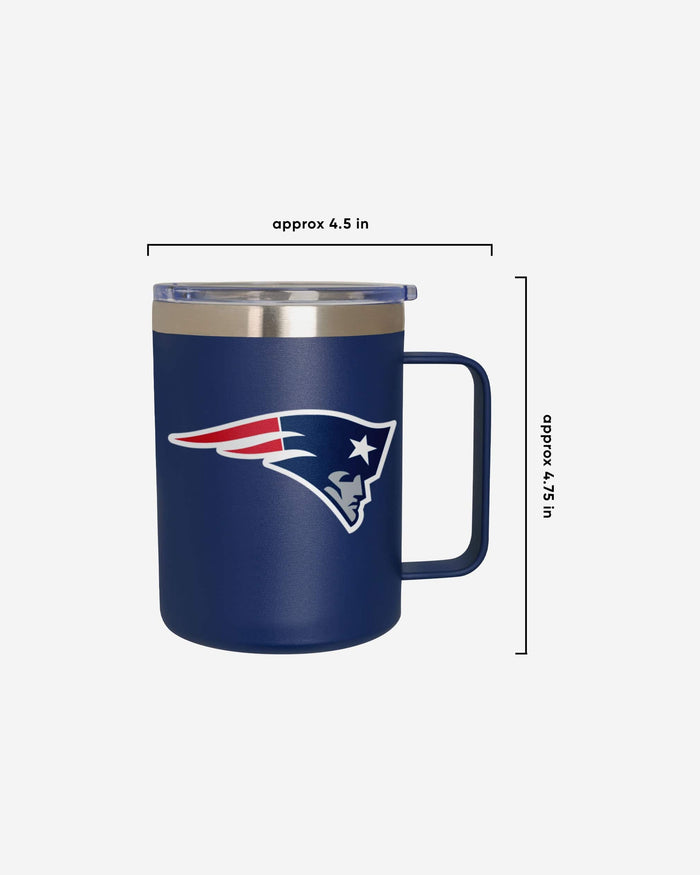 New England Patriots Team Color Insulated Stainless Steel Mug FOCO - FOCO.com