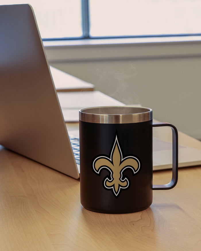 New Orleans Saints Team Color Insulated Stainless Steel Mug FOCO - FOCO.com