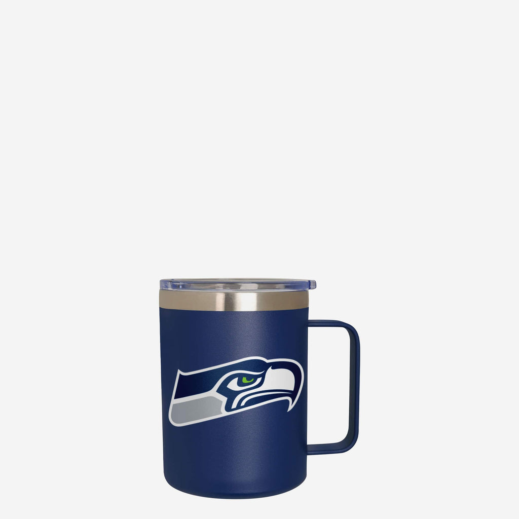 Seattle Seahawks Team Color Insulated Stainless Steel Mug FOCO - FOCO.com