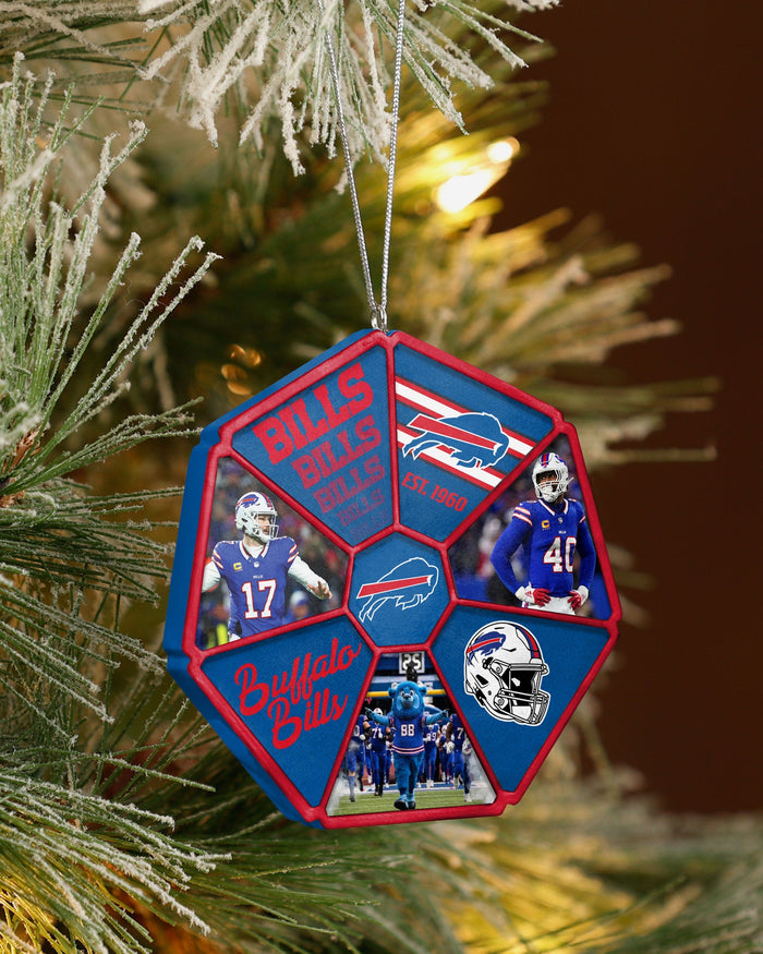 Buffalo Bills Team Wheel Ornament FOCO - FOCO.com