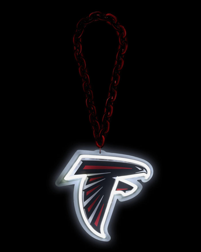 Atlanta Falcons Neon Light Up Big Logo Chain FOCO - FOCO.com