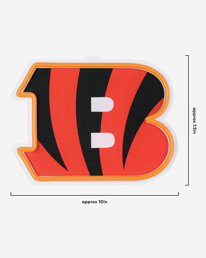 Cincinnati Bengals Neon Light Up Big Logo Chain FOCO - FOCO.com