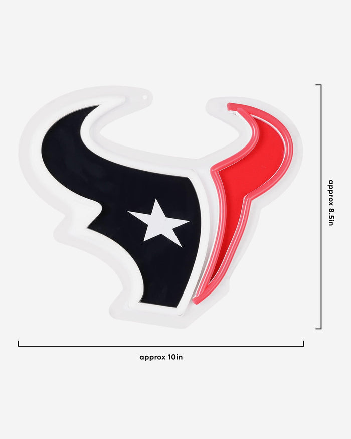 Houston Texans Neon Light Up Big Logo Chain FOCO - FOCO.com