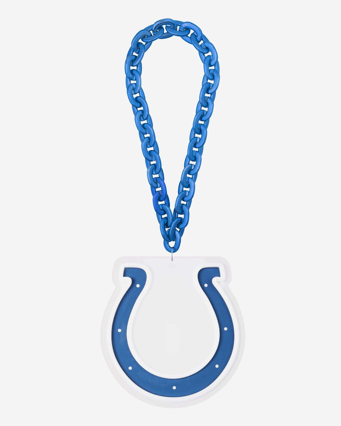 Indianapolis Colts Neon Light Up Big Logo Chain FOCO - FOCO.com