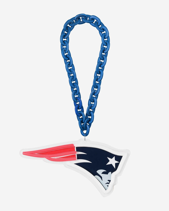 New England Patriots Neon Light Up Big Logo Chain FOCO - FOCO.com