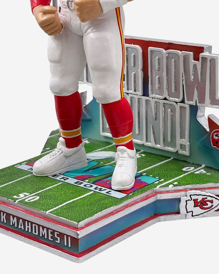 Patrick Mahomes Kansas City Chiefs Super Bowl LVII Bound Bobblehead FOCO - FOCO.com