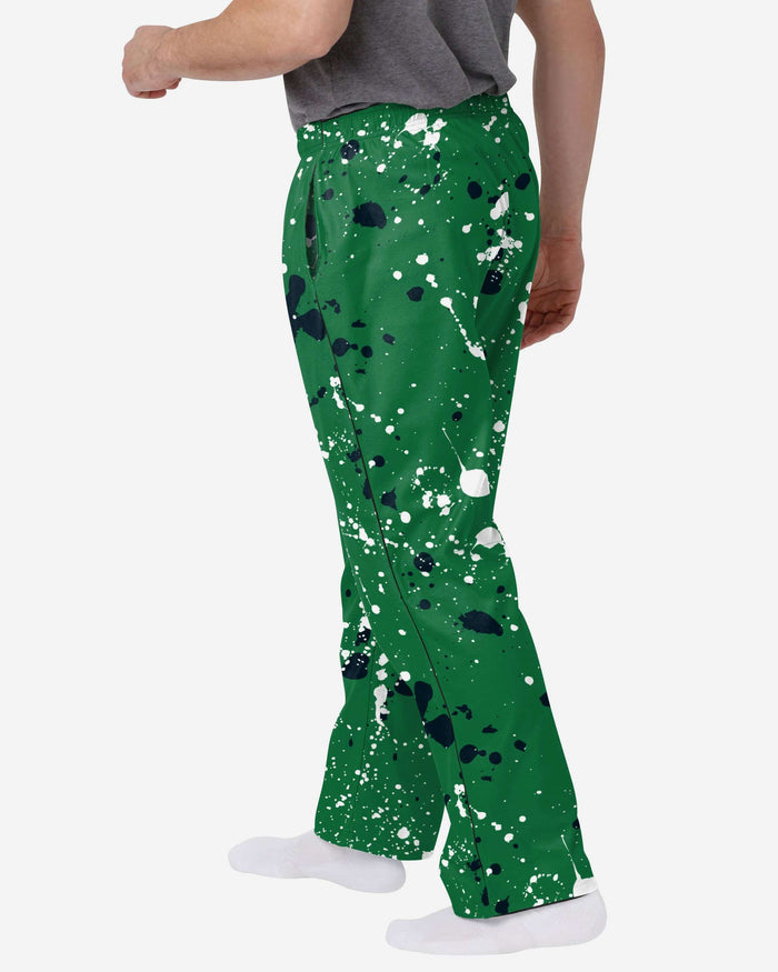 Philadelphia Eagles Kelly Green Paint Splatter Gameday Ready Lounge Pants FOCO - FOCO.com