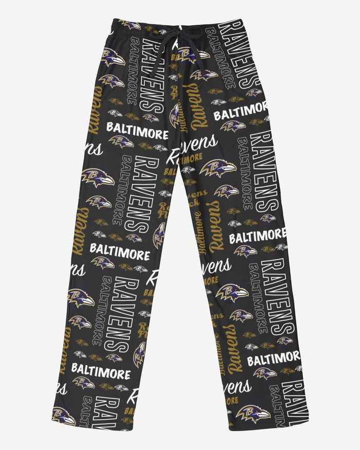 Baltimore Ravens Womens Mini Print Lounge Pants FOCO - FOCO.com