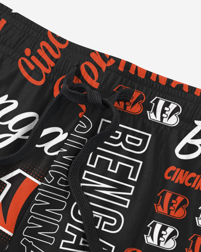 Cincinnati Bengals Womens Mini Print Lounge Pants FOCO - FOCO.com