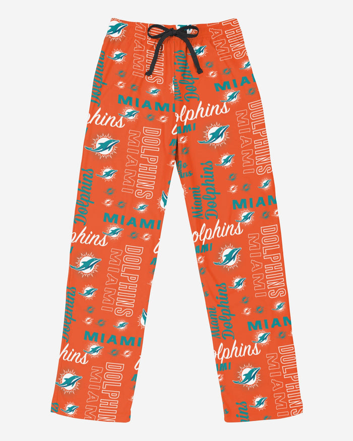 Miami Dolphins Womens Mini Print Lounge Pants FOCO - FOCO.com