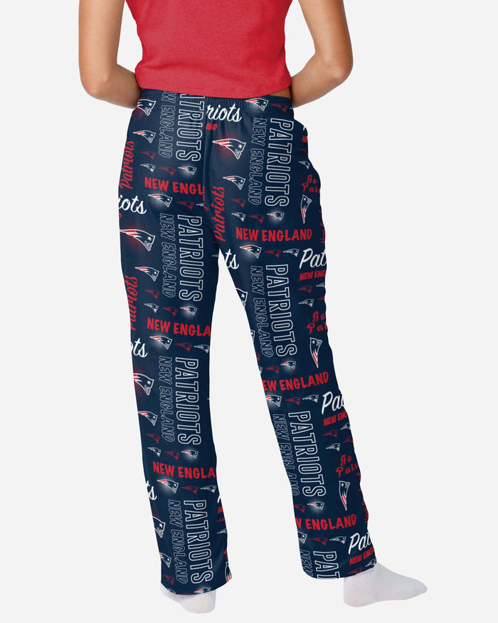 New England Patriots Womens Mini Print Lounge Pants FOCO - FOCO.com