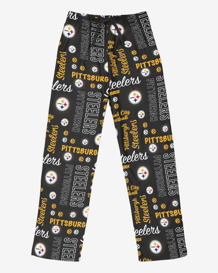 Pittsburgh Steelers Womens Mini Print Lounge Pants FOCO - FOCO.com