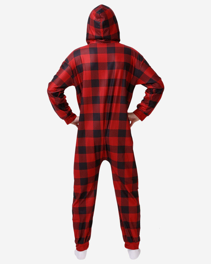 Alabama Crimson Tide Plaid One Piece Pajamas FOCO - FOCO.com