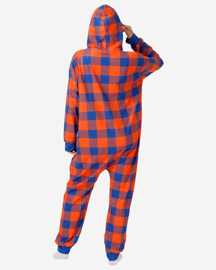 Florida Gators Plaid One Piece Pajamas FOCO - FOCO.com