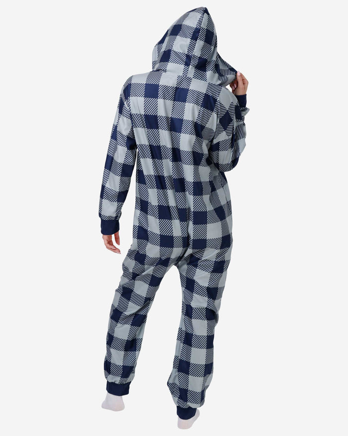 Penn State Nittany Lions Plaid One Piece Pajamas FOCO - FOCO.com