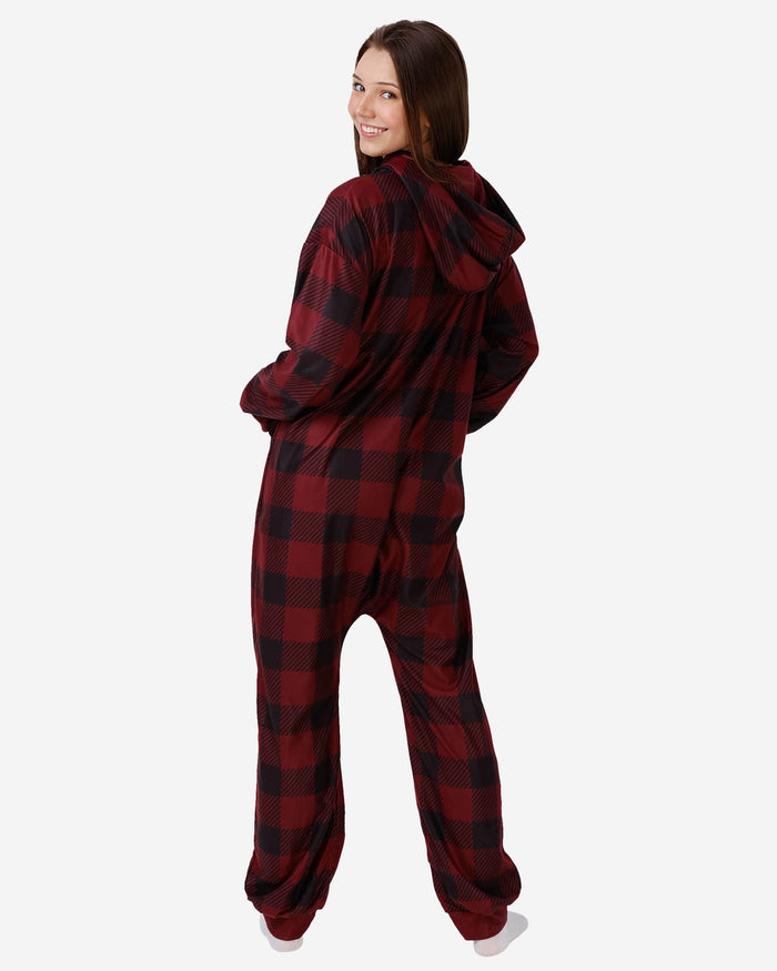 Texas A&M Aggies Plaid One Piece Pajamas FOCO - FOCO.com