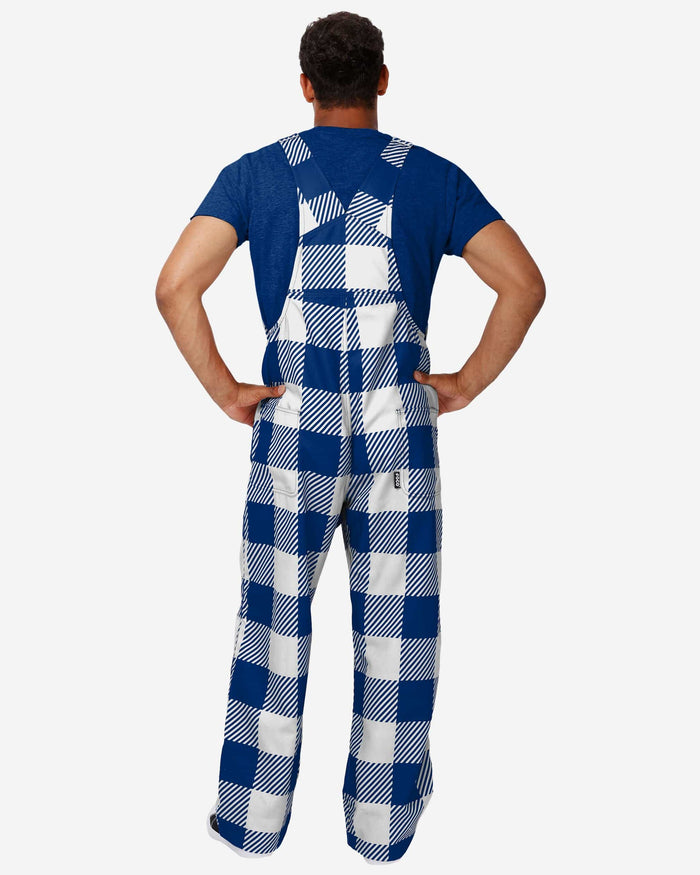 Los Angeles Dodgers Mens Plaid Bib Overalls FOCO - FOCO.com