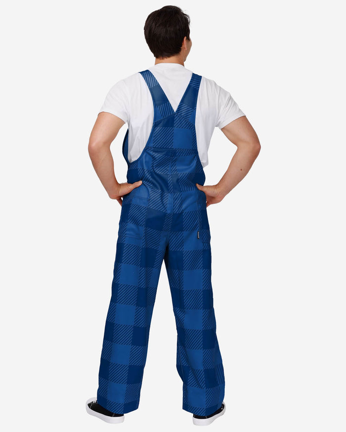 Toronto Blue Jays Mens Plaid Bib Overalls FOCO - FOCO.com