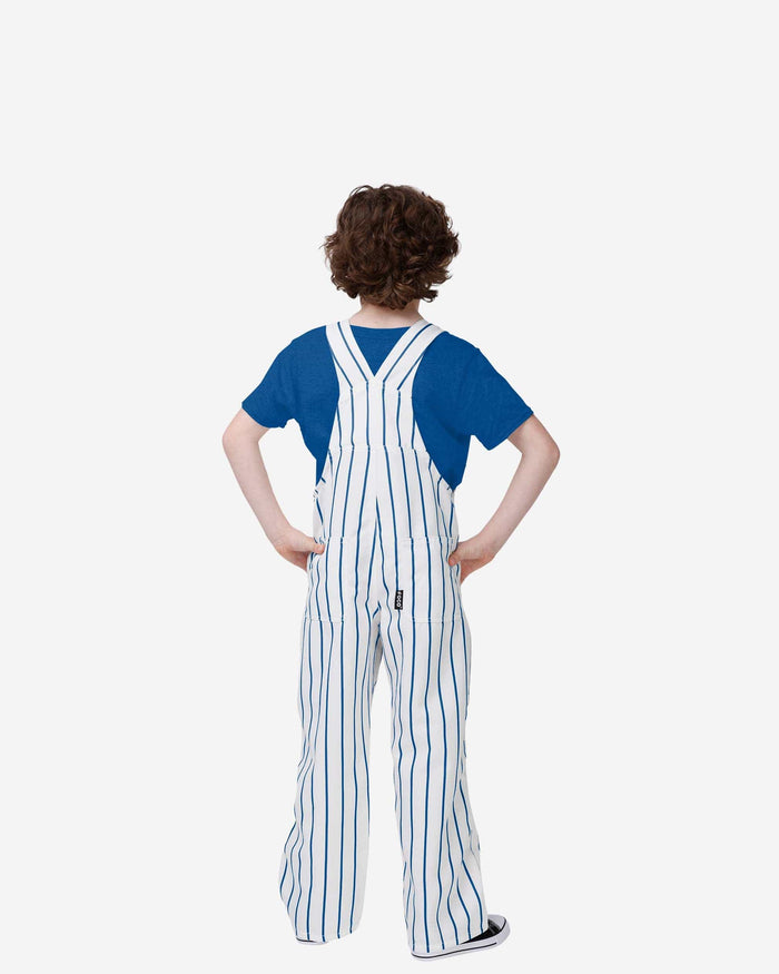 New York Mets Youth Pinstripe Bib Overalls FOCO - FOCO.com