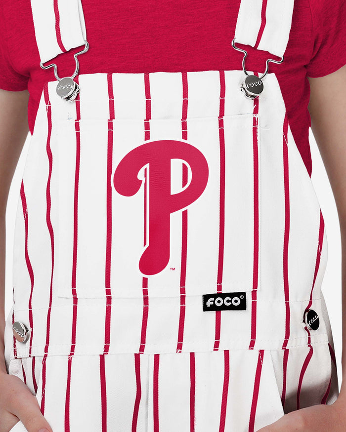 Philadelphia Phillies Youth Pinstripe Bib Overalls FOCO - FOCO.com