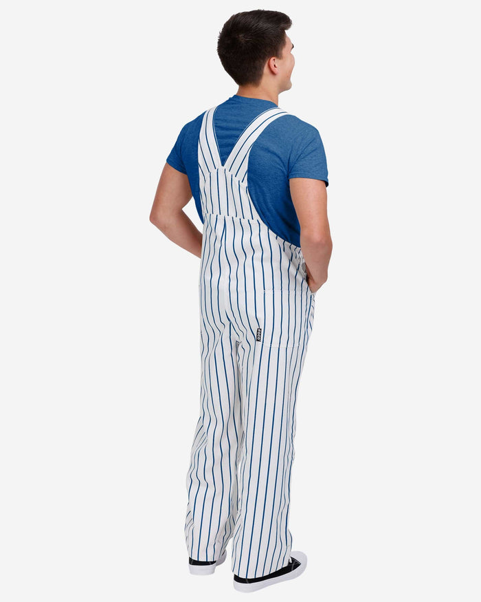 New York Mets Mens Pinstripe Bib Overalls FOCO - FOCO.com