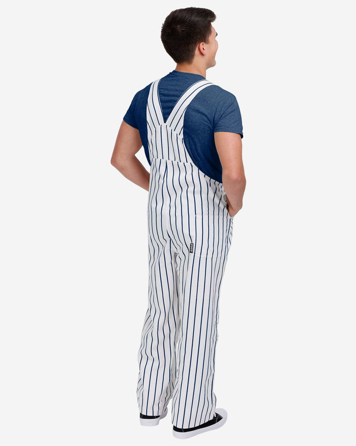 New York Yankees Mens Pinstripe Bib Overalls FOCO - FOCO.com