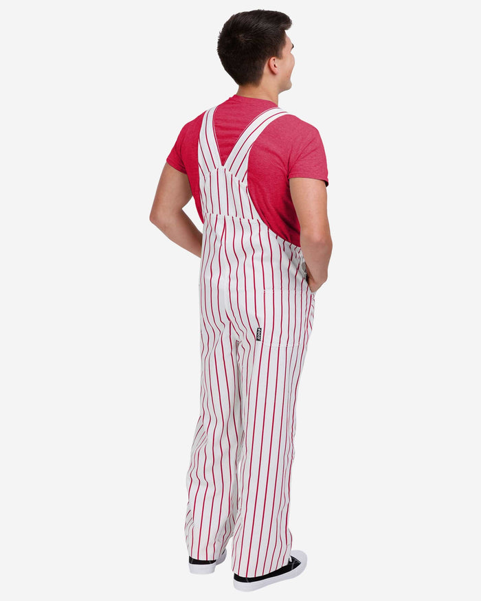 Philadelphia Phillies Mens Pinstripe Bib Overalls FOCO - FOCO.com