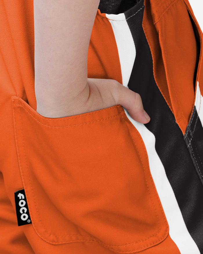 Baltimore Orioles Youth Team Stripe Bib Overalls FOCO - FOCO.com