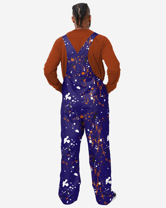 Phoenix Suns Mens Paint Splatter Bib Overalls FOCO - FOCO.com