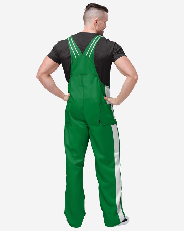 Boston Celtics Mens Team Stripe Bib Overalls FOCO - FOCO.com