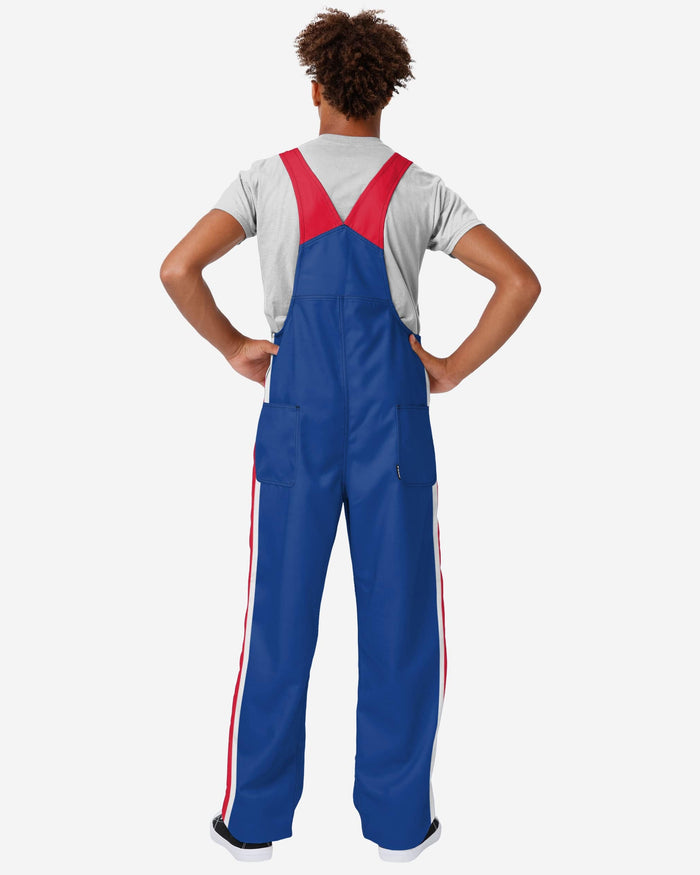 Philadelphia 76ers Mens Team Stripe Bib Overalls FOCO - FOCO.com