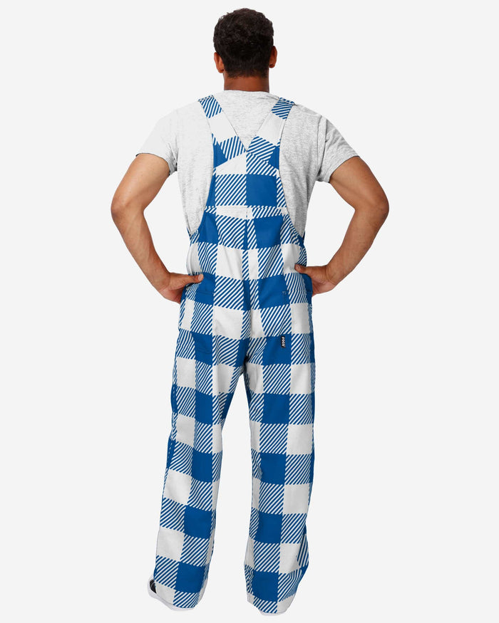 Duke Blue Devils Mens Plaid Bib Overalls FOCO - FOCO.com