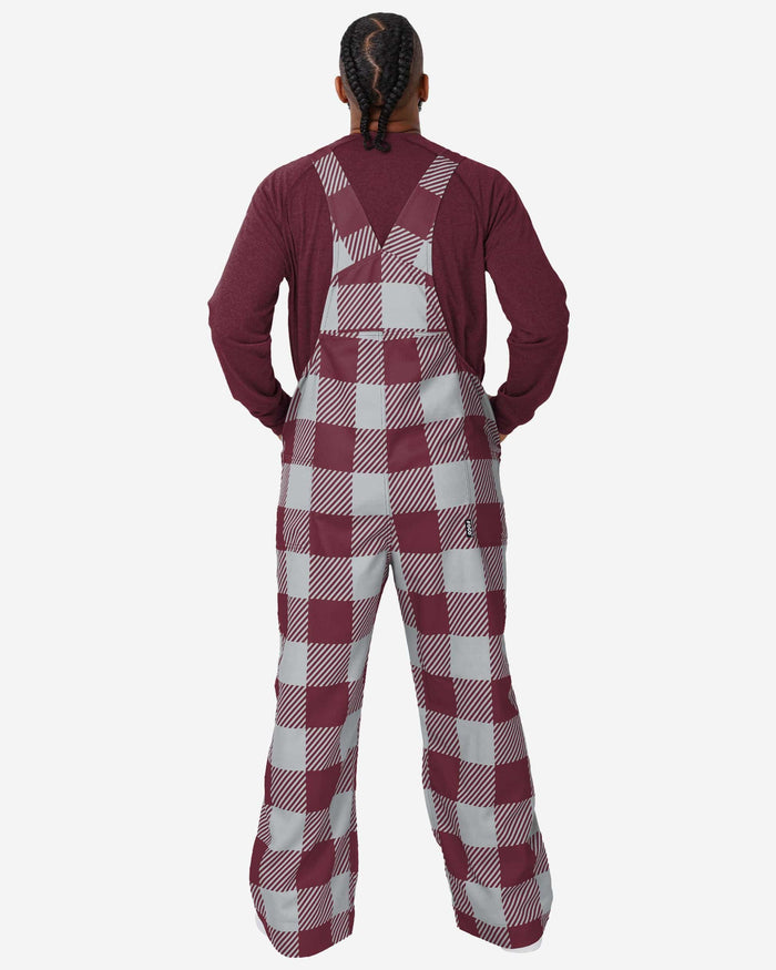 Mississippi State Bulldogs Mens Plaid Bib Overalls FOCO - FOCO.com