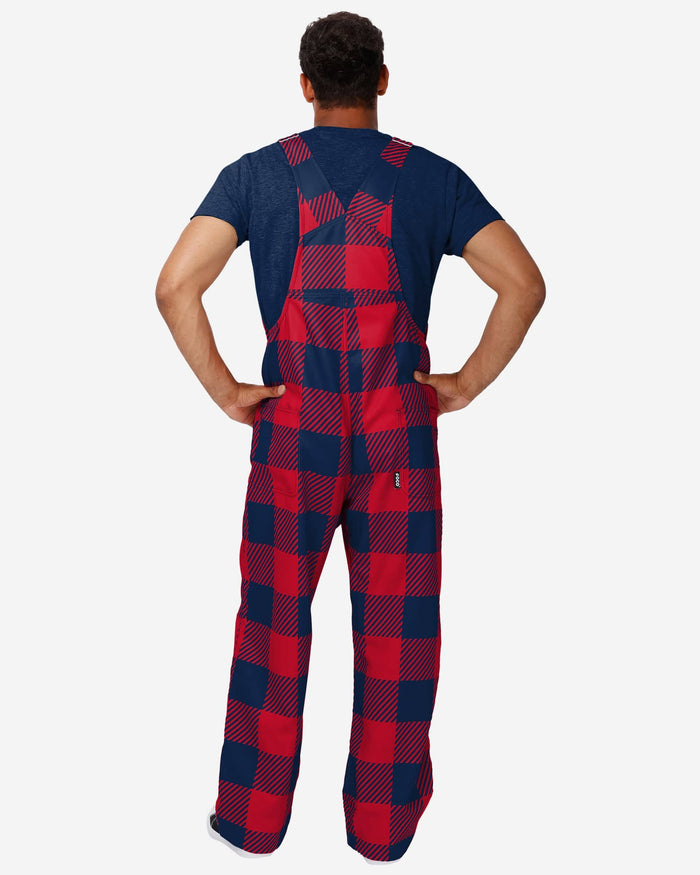 Ole Miss Rebels Mens Plaid Bib Overalls FOCO - FOCO.com