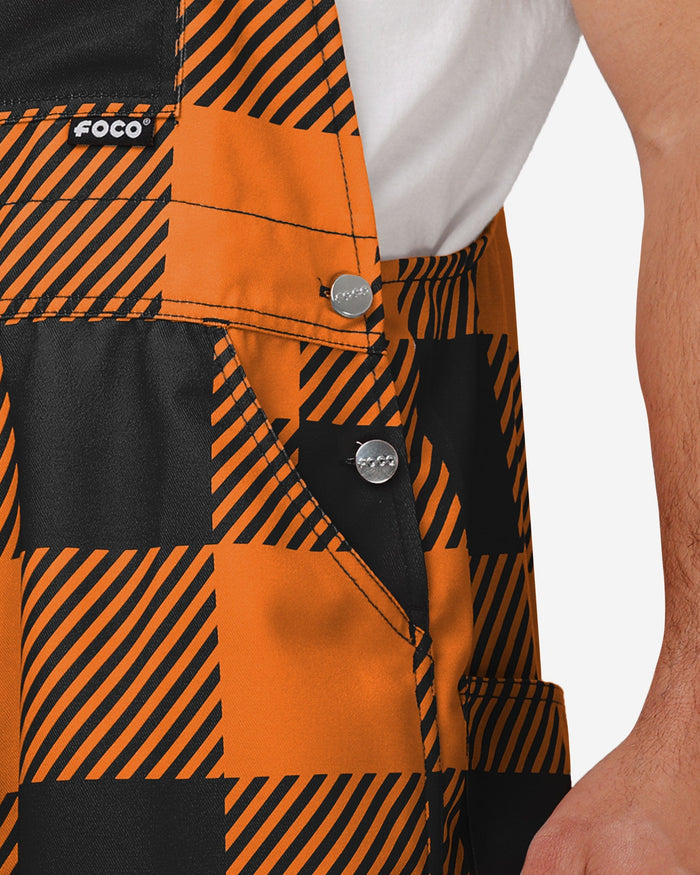 Oregon State Beavers Mens Plaid Bib Overalls FOCO - FOCO.com