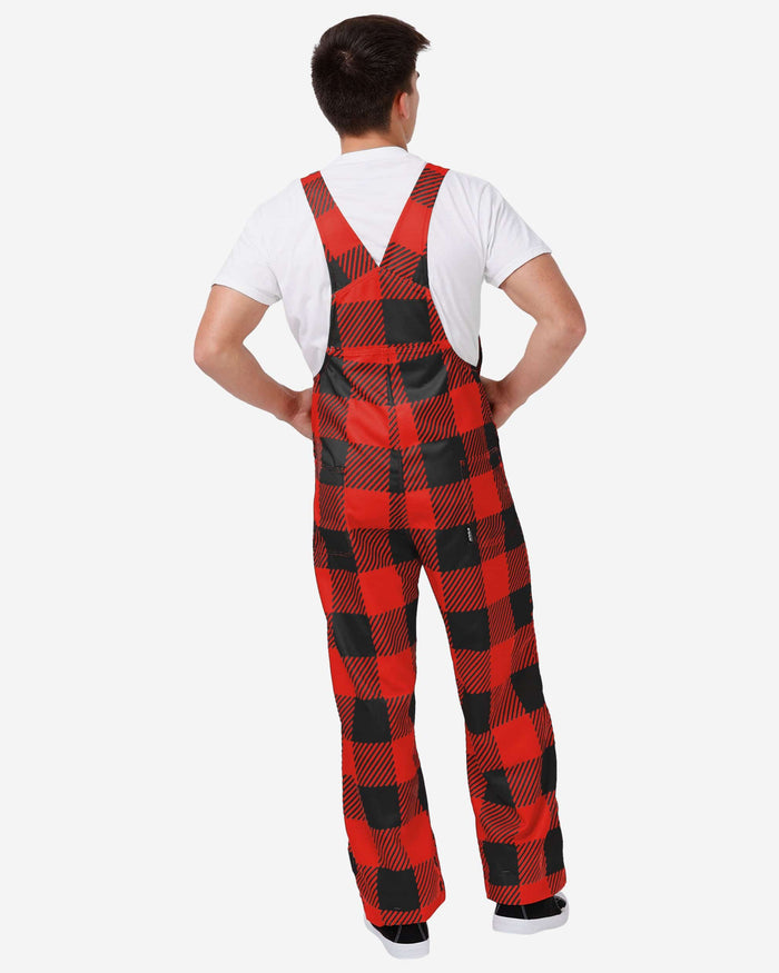 Texas Tech Red Raiders Mens Plaid Bib Overalls FOCO - FOCO.com