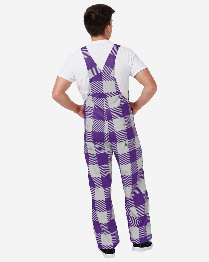 TCU Horned Frogs Mens Plaid Bib Overalls FOCO - FOCO.com