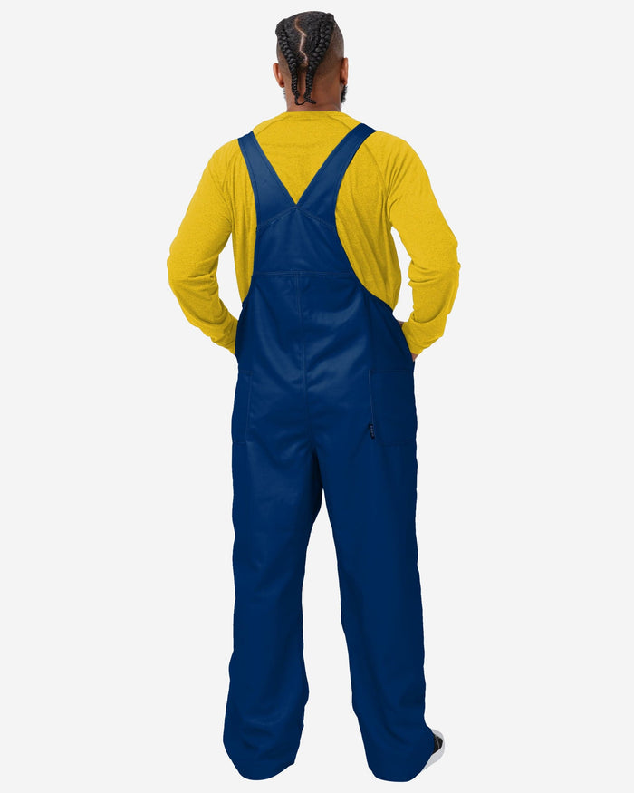 Michigan Wolverines Mens Big Logo Bib Overalls FOCO - FOCO.com