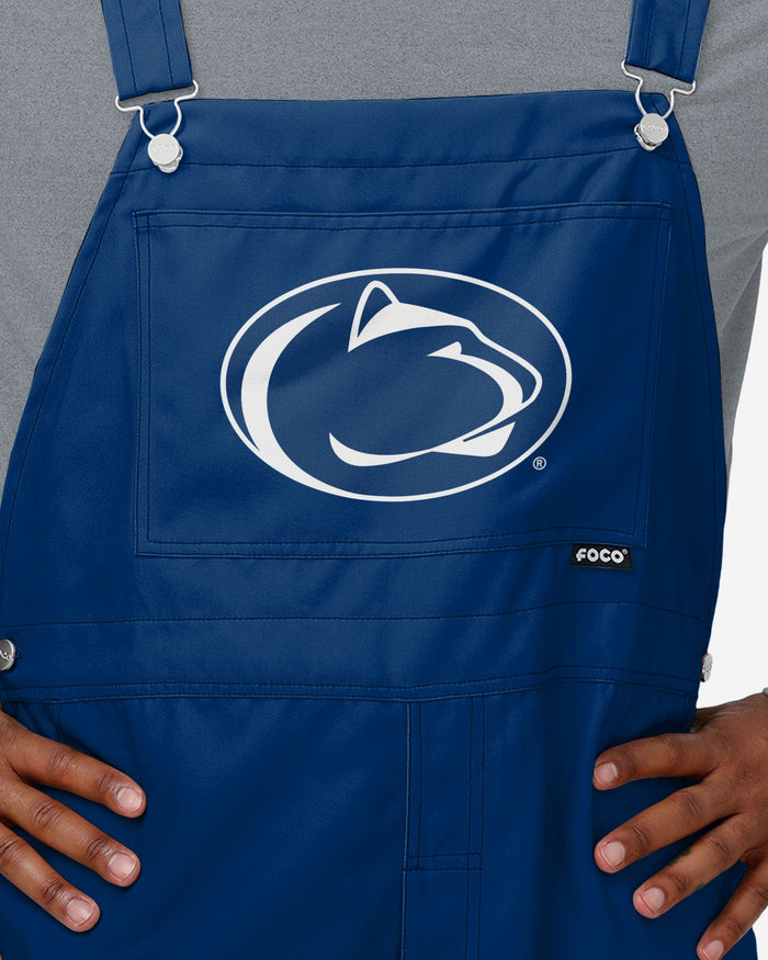 Penn State Nittany Lions Mens Big Logo Bib Overalls FOCO - FOCO.com