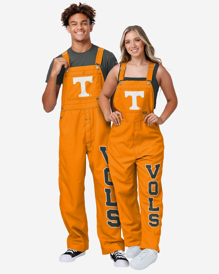 Tennessee Volunteers Mens Big Logo Bib Overalls FOCO - FOCO.com