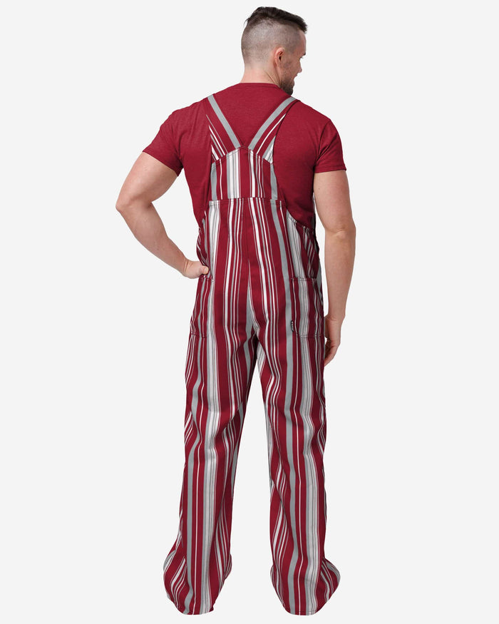 Alabama Crimson Tide Mens Hyper Stripe Bib Overalls FOCO - FOCO.com