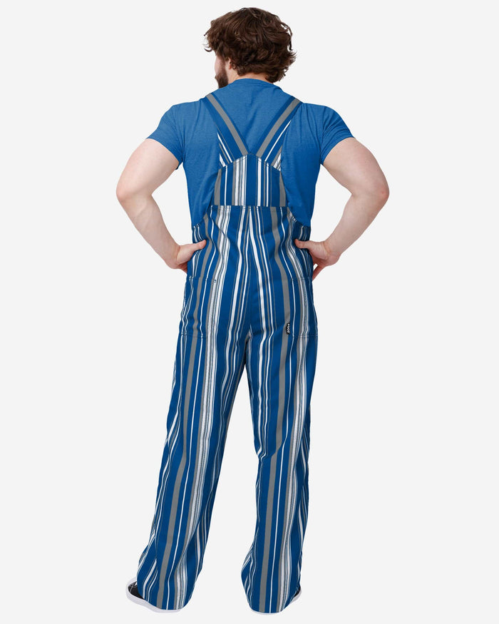 Duke Blue Devils Mens Hyper Stripe Bib Overalls FOCO - FOCO.com