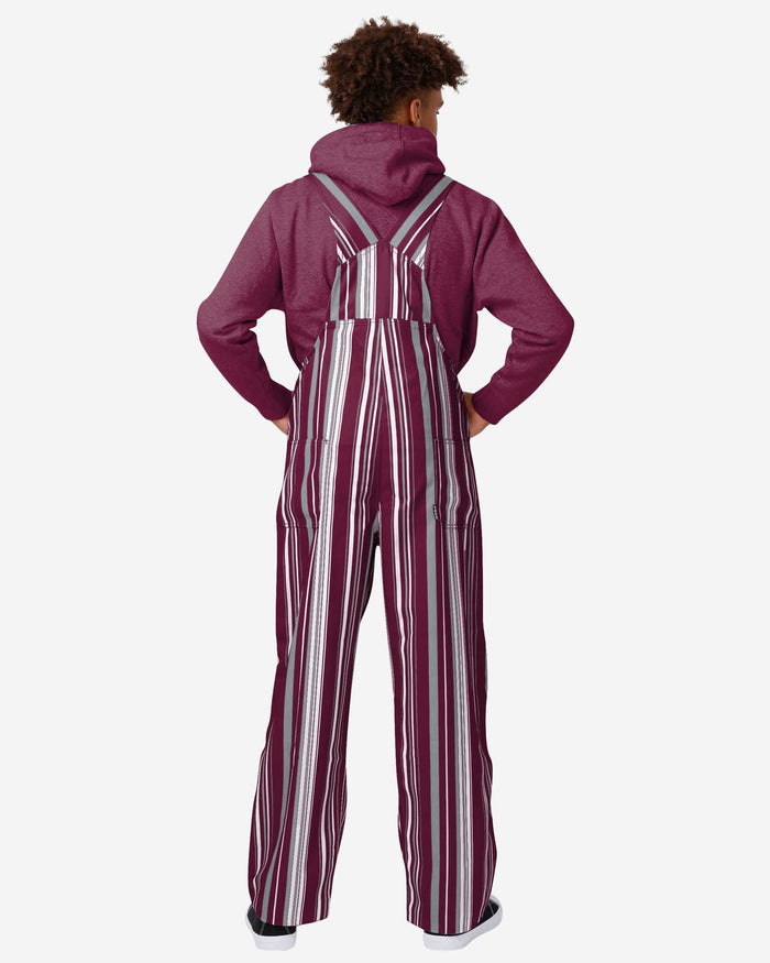 Texas A&M Aggies Mens Hyper Stripe Bib Overalls FOCO - FOCO.com