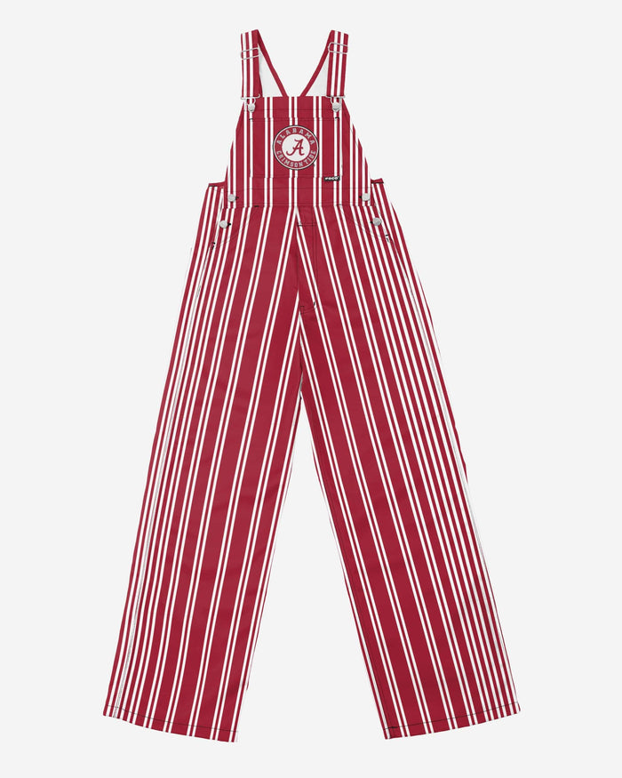 Alabama Crimson Tide Mens Sideline Spirit Bib Overalls FOCO - FOCO.com