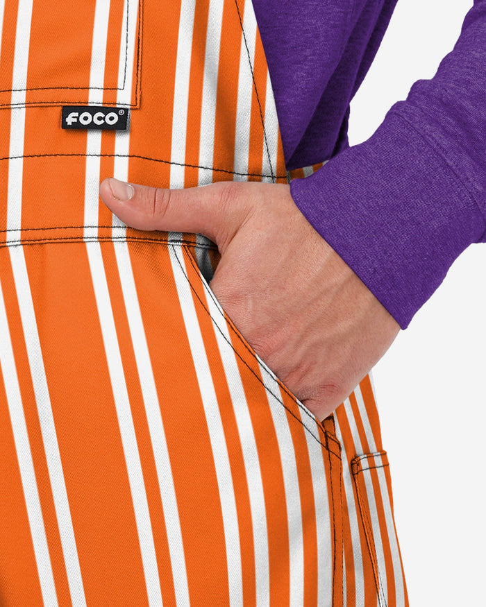 Clemson Tigers Mens Sideline Spirit Bib Overalls FOCO - FOCO.com